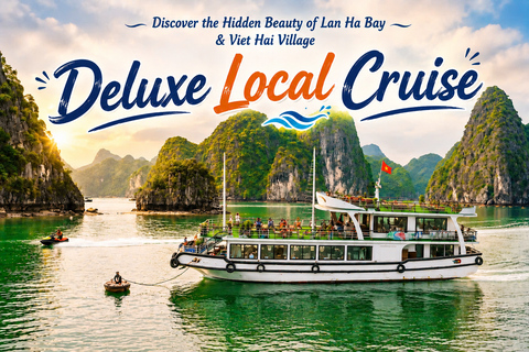 Catba: Lan Ha Bay Full day/ Sunset Cruises - all included Lan Ha Bay Sunset: Deluxe Local Cruise