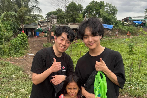 City slums, Market and Local Street food Big group