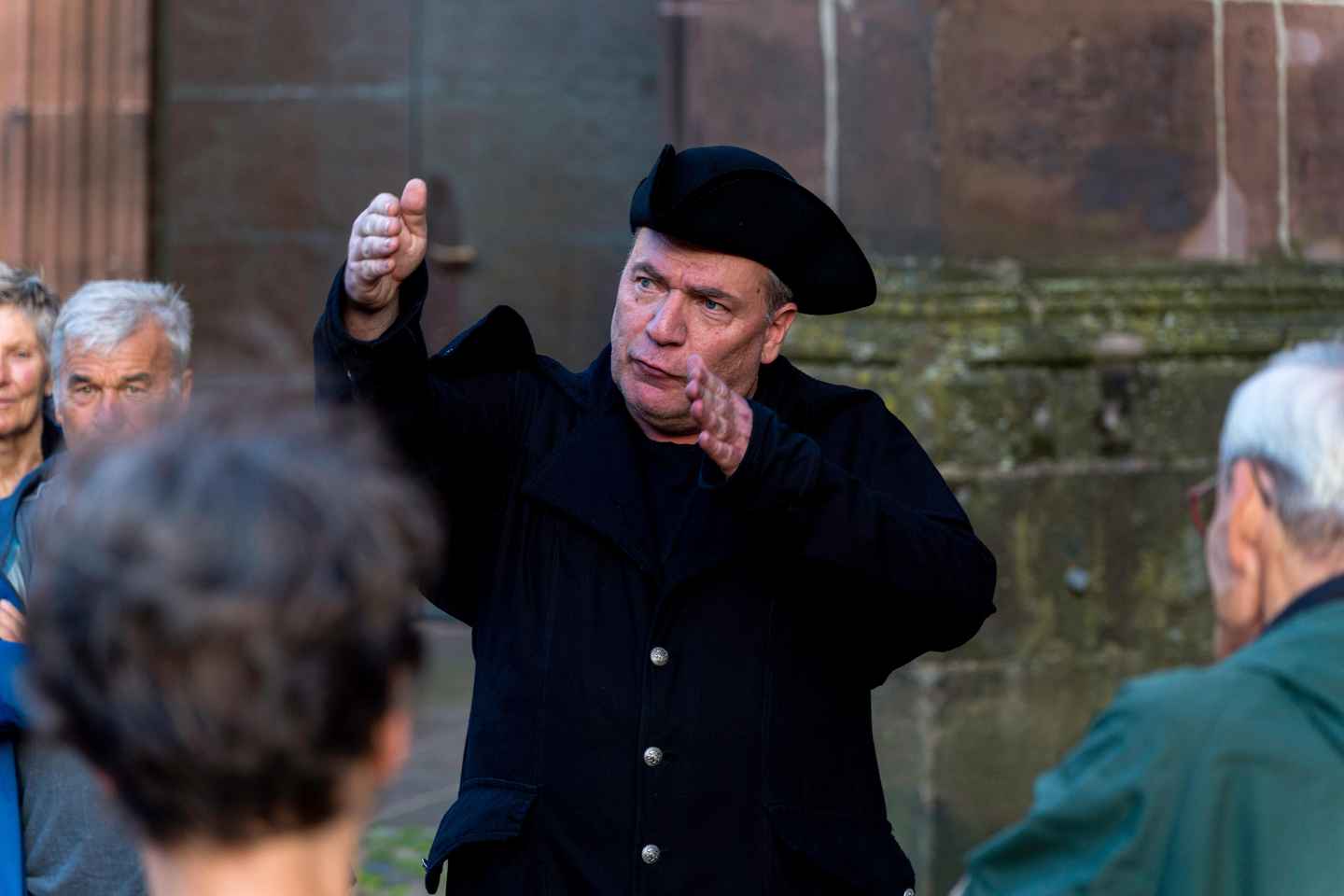 Freiburg: Acting tour "Witches, Torture, Stake" with Historix-Tours