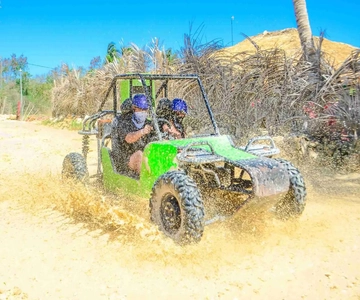 Tour in buggy half-day and beach cenote :Punta Cana