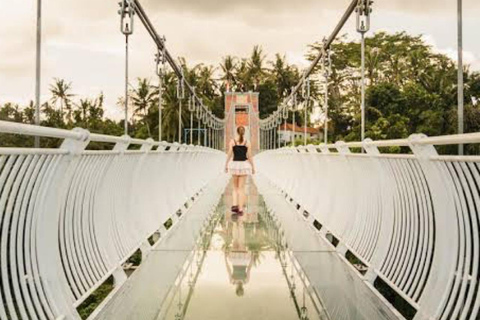 Ubud: 350CC ATV Adventure with Blangsinga Glass Bridge Tour 350CC Tandem ATV Ride + Blangsinga Glass Bridge Tour