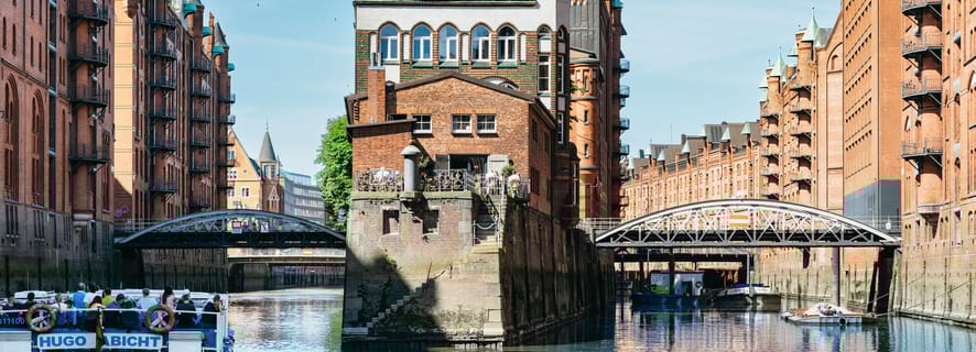 Hamborg: 1,5-times bådtur i havnen og Speicherstadt om dagen