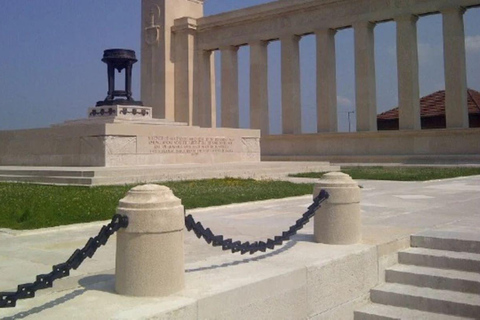 Das Meuse-Argonne-Schlachtfeld Abfahrt von Verdun oder Reims