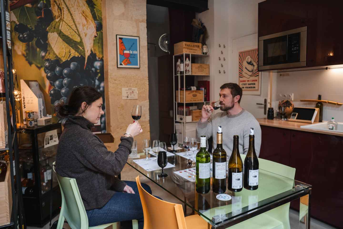 보르도 와인: 샤르퀴트리와 함께하는 4종 레드 와인 테이스팅 클래스