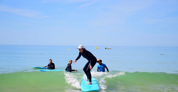Albufeira: Belharucas Surf Lesson