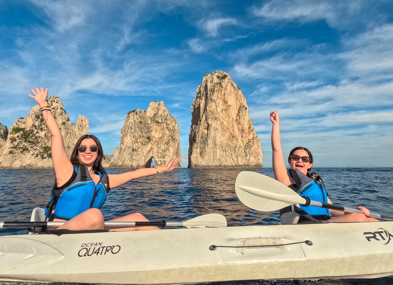 Capri: Kajaktur til grotter og strande med GoPro-billeder