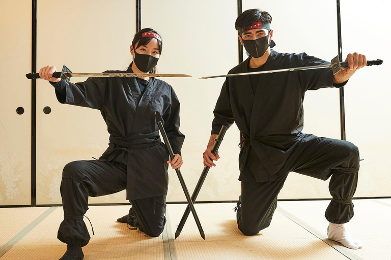 Tokio: Kinderfreundlicher Ninja-Kurs im Samurai Ninja MuseumTokio: Ninja-Trainingserlebnis für Familien