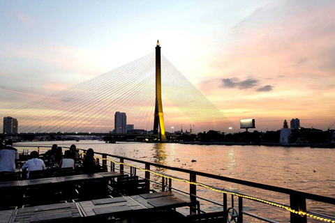 Bangkok: Calypso x White Orchid Cruise with Private Transfer Calypso x White Orchid Ticket Only