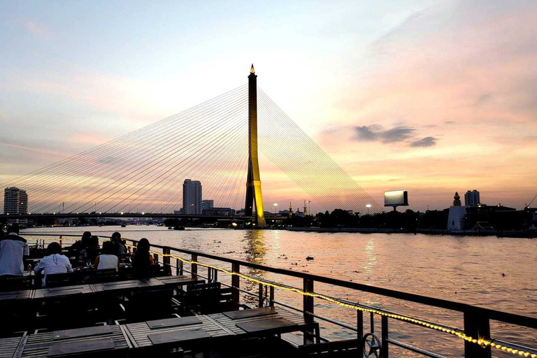 Bangkok: Calypso x White Orchid Cruise with Private Transfer Calypso x White Orchid Ticket Only