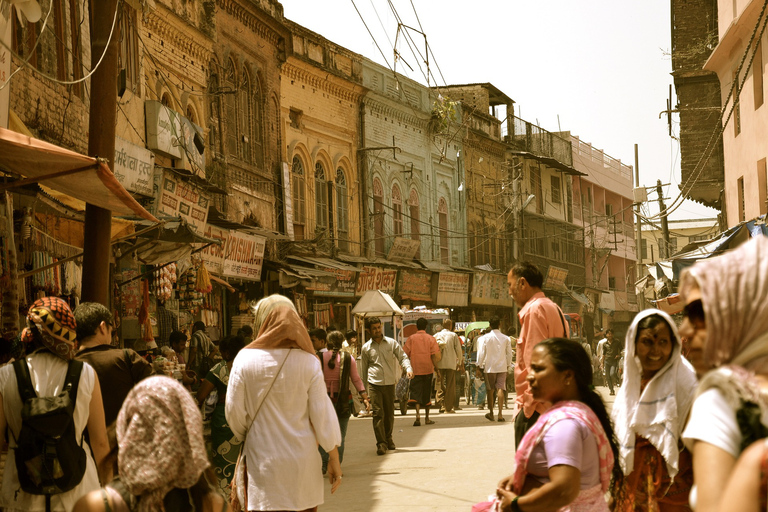 Journée complète de visite privée de Jaipur (formule tout compris)Visite avec voiture climatisée + guide touristique