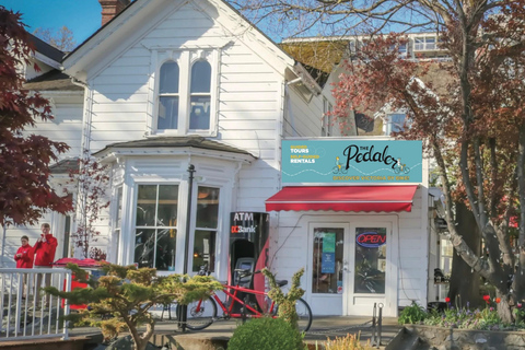 维多利亚市精华自行车之旅 - 城堡帽与传奇维多利亚踏板或电动自行车之旅 - 城堡风帽和传奇