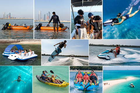 Abu Dhabi Island Adventure With Snacks & Water Sports