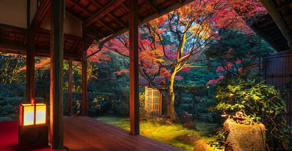 Kyoto: Nighttime Zen Meditation and Matcha Tea Experience