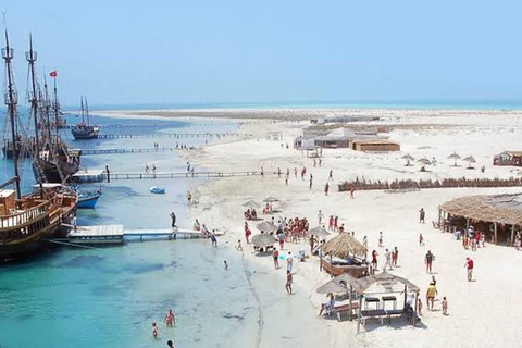 From Djerba: Cruise tour to Flamingo Island