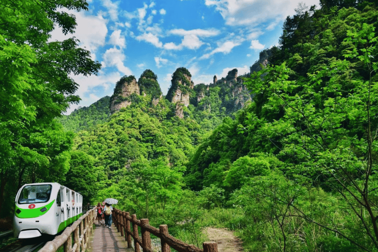 Parco Nazionale delle Foreste di Zhangjiajie: Ingresso con navetta