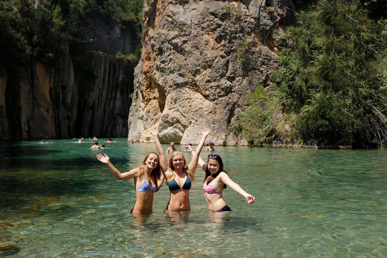 Valencia: Thermale bronnen Montanejos &amp; Waterval Vriendin