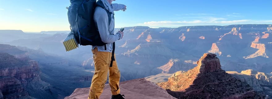 Grand Canyon : randonnée guidée de 5 jours d'un rim à l'autre