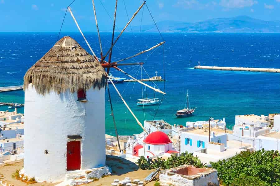 Mykonos: Kleingruppentour für Kreuzfahrtpassagiere - Abholung im Hafen. Foto: GetYourGuide Mykonos: Kleingruppentour für Kreuzfahrtpassagiere - Abholung im Hafen. Foto: GetYourGuide