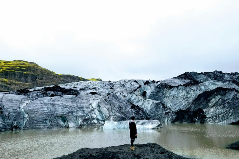South Coast Private tour with Black Pizza & Glacier Hike