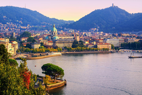 From Milan: Full-Day Trip to Como and Bellagio Public Boat cruise
