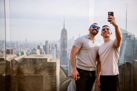 NYC: Top of the Rock Observation Deck Ticket General Admission Sunset Timed-Entry Ticket