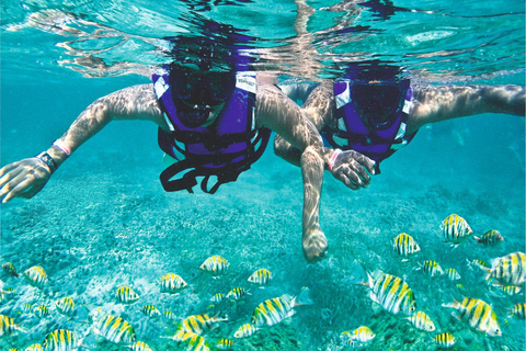 Juanillo VIP Beach Club and Hoyo Azul Catamaran Cruise