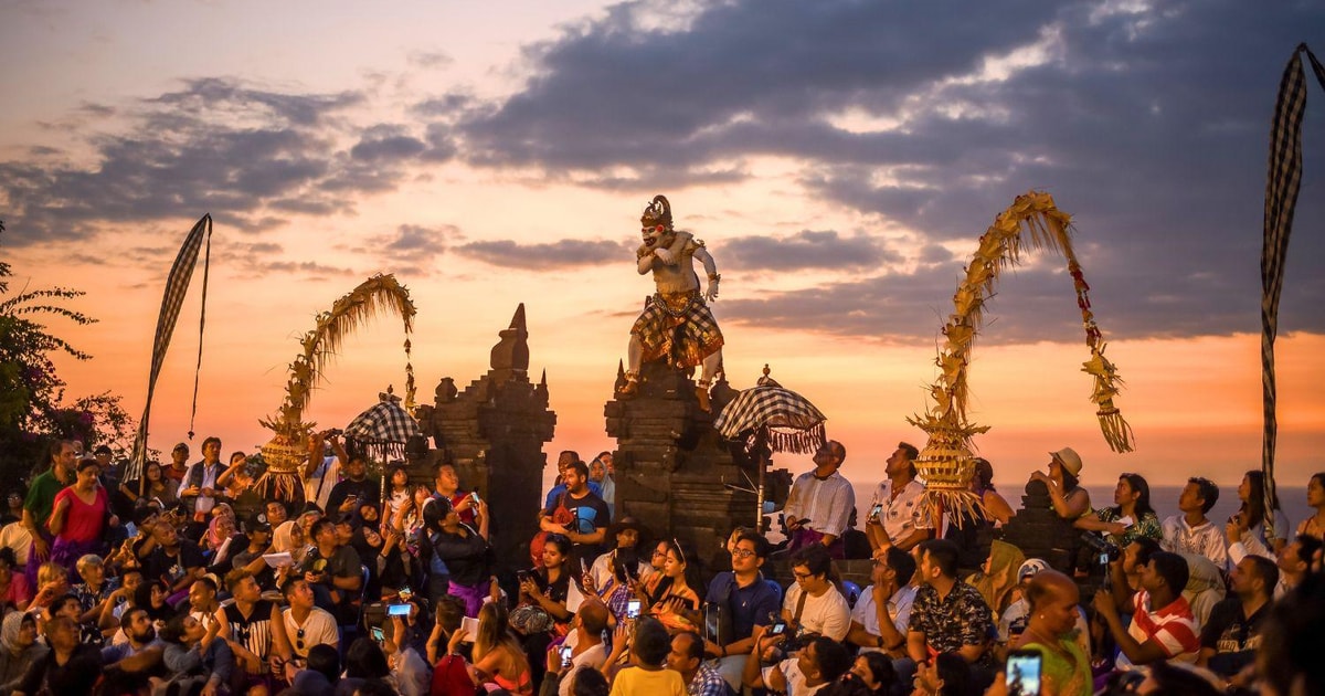 Bali Billet D Entr E Pour La Danse Du Feu Kecak Et Visite Du Temple D