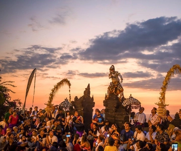 Bali: Biglietto d'ingresso per la danza del fuoco Kecak e Tempio di Uluwatu