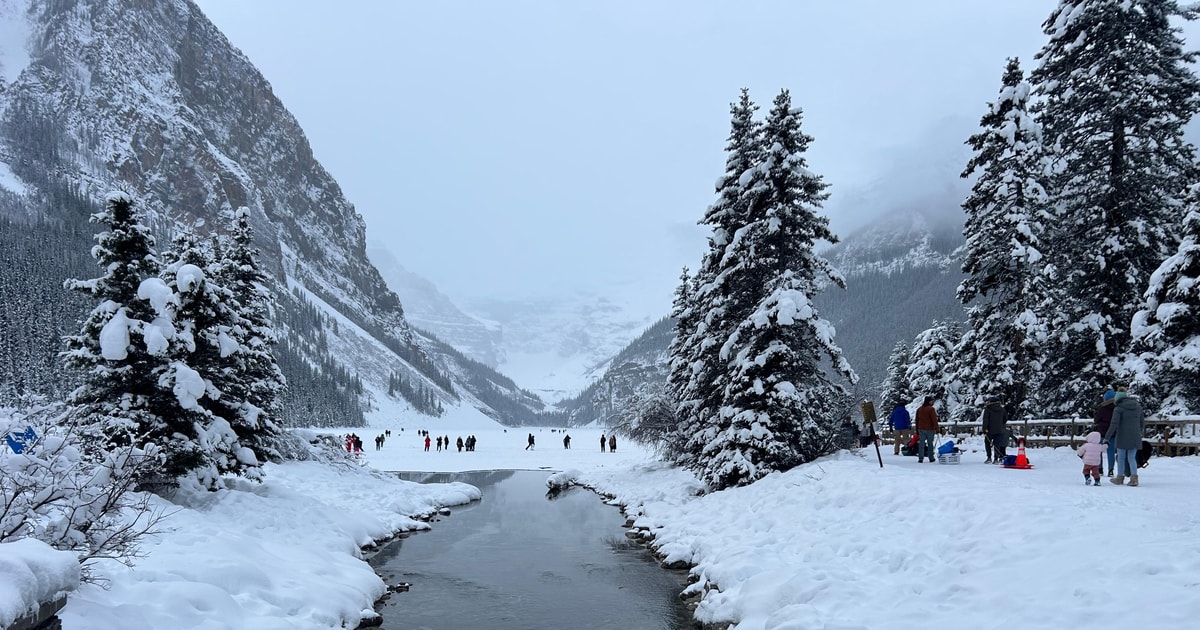 Banff Lake Louise Minnewanka Et Johnston Canyon Shuttle GetYourGuide