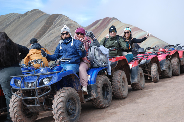 From Cusco: Vinicunca Rainbow Mountain ATV Tour with Meals Private Tour