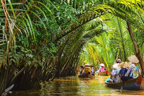 Mekong Delta with Boat and Coconut Workshop