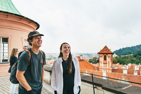 Prague : visite de la ville en bus, en bateau et à piedVisite en groupe en allemand