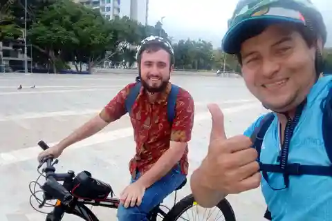 Passeio de bicicleta em Barranquilla