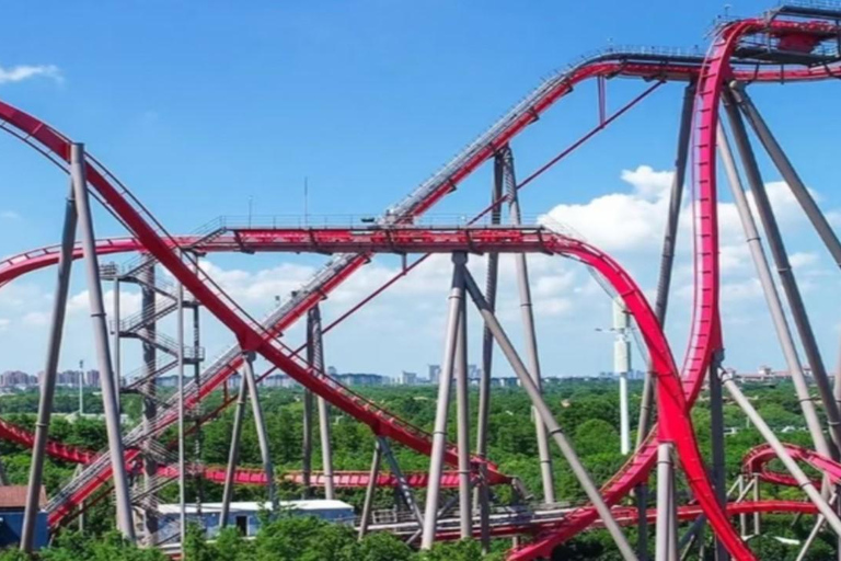 Shanghai: Happy Valley Theme Park Entry Ticket 1‑Day Admission Ticket+ Go‑Kart Experience (4 Minutes)
