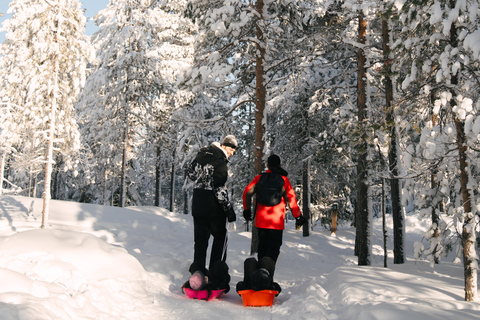 Rovaniemi : Séance photo privée de vacances à Rovaniemi
