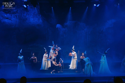 Baia di Bai Tu Long: cena nella grotta e spettacolo artistico immersivo