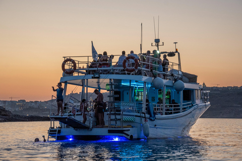 Mellieha: Two Bay Evening Cruise Including The Blue Lagoon
