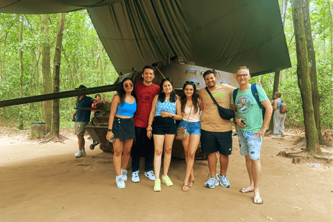 HCMC: Cu Chi minder drukke Ben Duoc tunnels halve dag tour