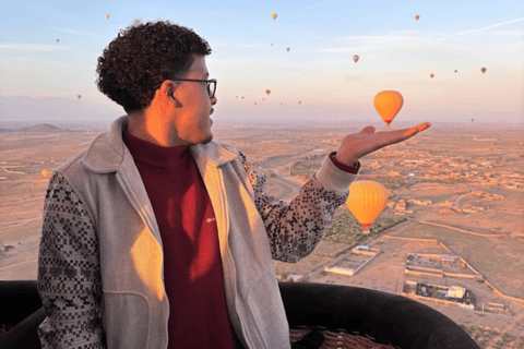 Marrakech: giro romantico in mongolfiera e colazione berbera