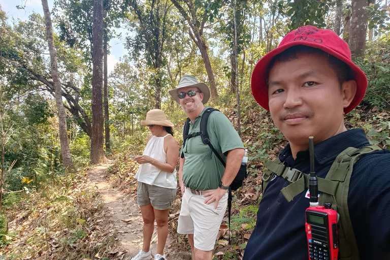 Chiang Mai: Private Jungle Trek and Bamboo Rafting Tour