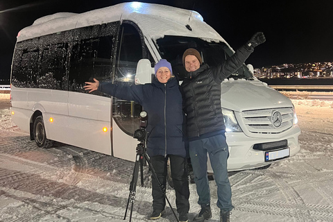 Tromsø: Noorderlicht Tour met lokale gids en foto&#039;s