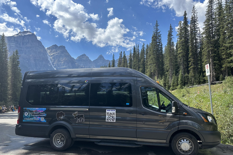 From Banff/Canmore: Shuttle to Moraine Lake and Lake Louise Shuttle from Canmore