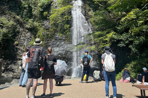 Osaka: Halvdagsutflykt till Minoh-vattenfallet och Katsuo-ji-templet