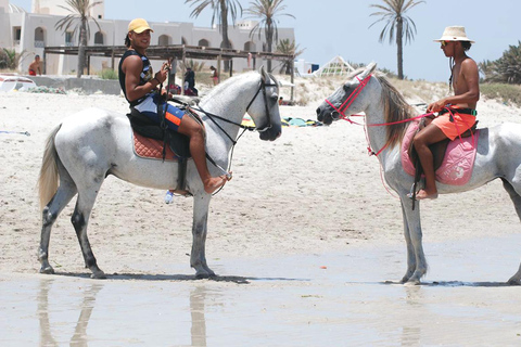 Djerba 1H30 Passeio a cavalo