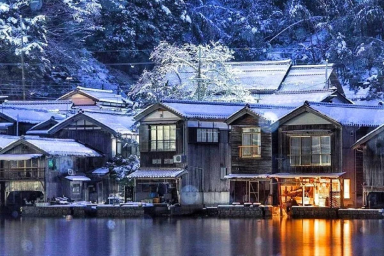 Kyoto Amanohashidate, excursion dans la baie d'Ine avec bateau/téléphérique en optionDépart de la gare d'Osaka à 8 h 40 - Comprend le téléphérique et la croisière