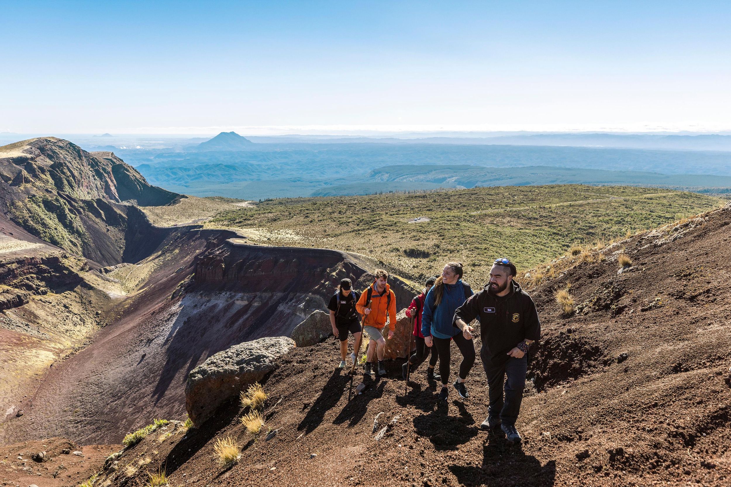 Rotorua: Mount Tarawera Vulkankrater Geführter Rundgang (halbtags)