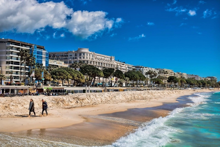Franse Rivièra Westkust Tussen Nice en Cannes