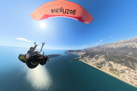 Fly Budva: Paragliding with Certified Pilot