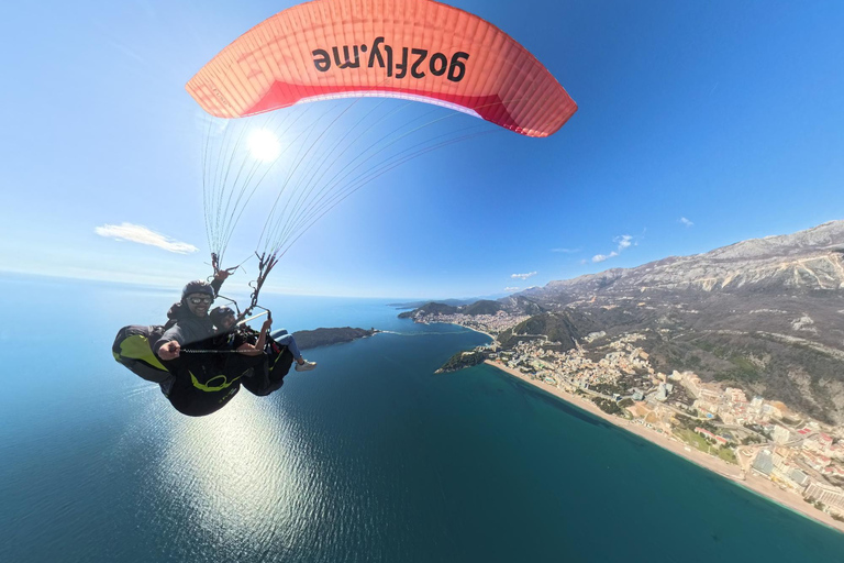 Fly Budva: Paragliding with Certified Pilot