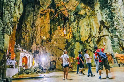 Da Nang: Marble Mountain, Monkey Mountain & Am Phu Cave Tour Group tour from Da Nang